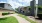 a long shot of a house